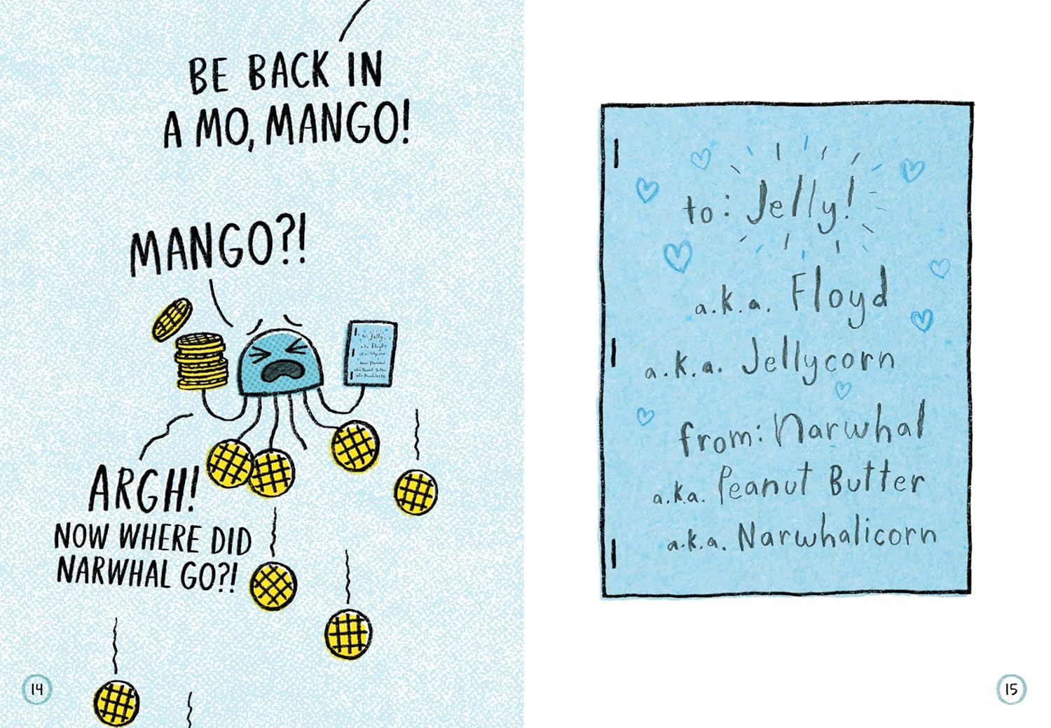 A WAFFLE LOT OF LOVE! (NARWHAL AND JELLY #10) - CLANTON. BEN 20 9781774884539_6