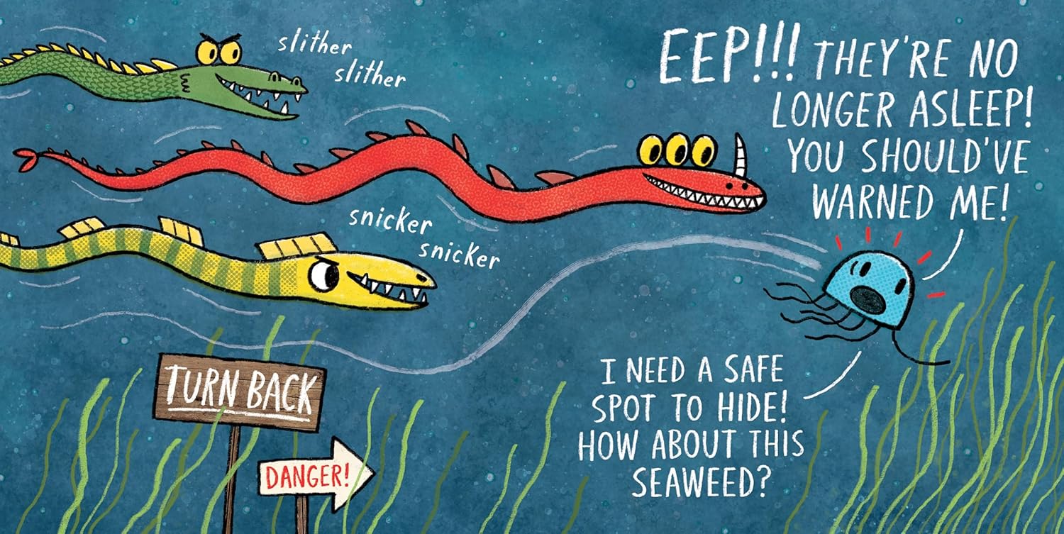 THIS BOOK IS DANGEROUS! (A NARWHAL & JELLY PICTURE BOOK #1) - CLANTON. BEN 9781774886564_5