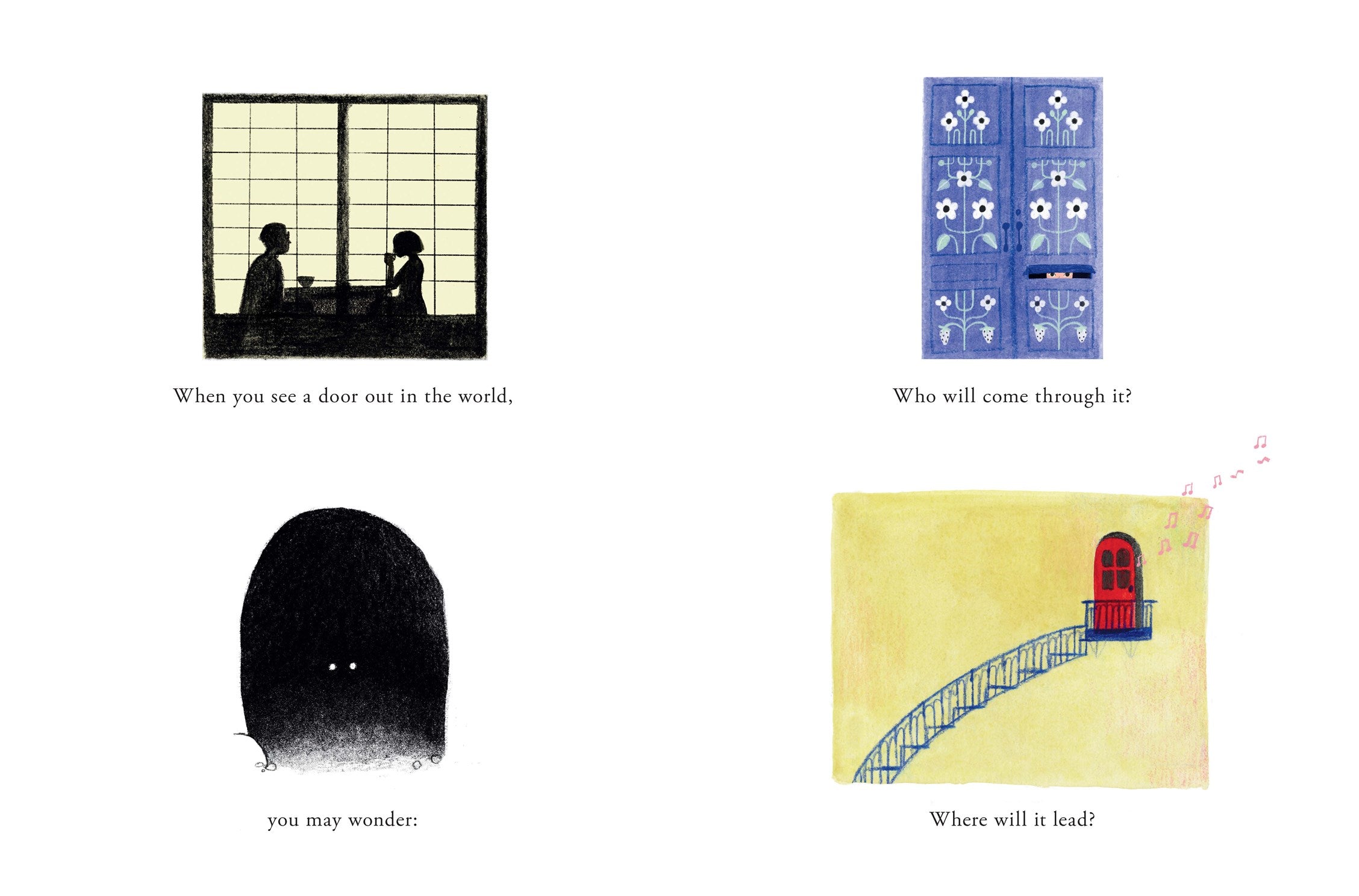 A Door is to Open by Maclear. Kyo, Illustrated by Morstad. Julie 20 9781774887448_3