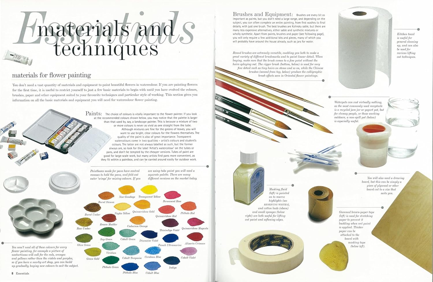 Kew: The Watercolour Flower Painter's A to Z by Fletcher. Adelene 30 9781782216483_1