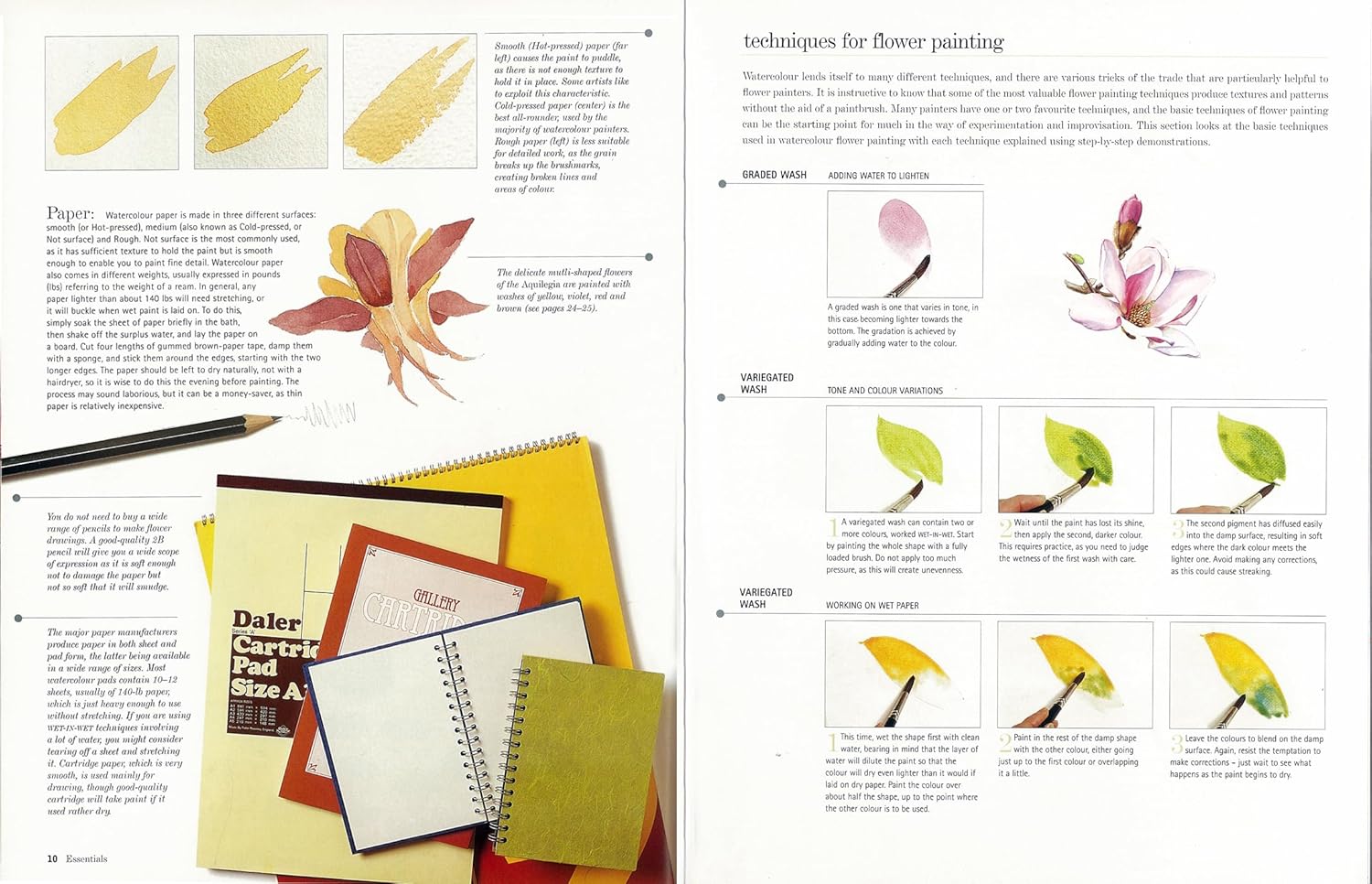 Kew: The Watercolour Flower Painter's A to Z by Fletcher. Adelene 30 9781782216483_2