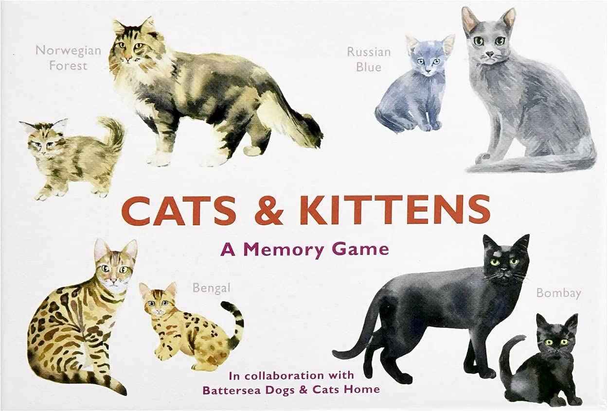 Cats & Kittens: A Memory Game - George. Marcel 9781786271549