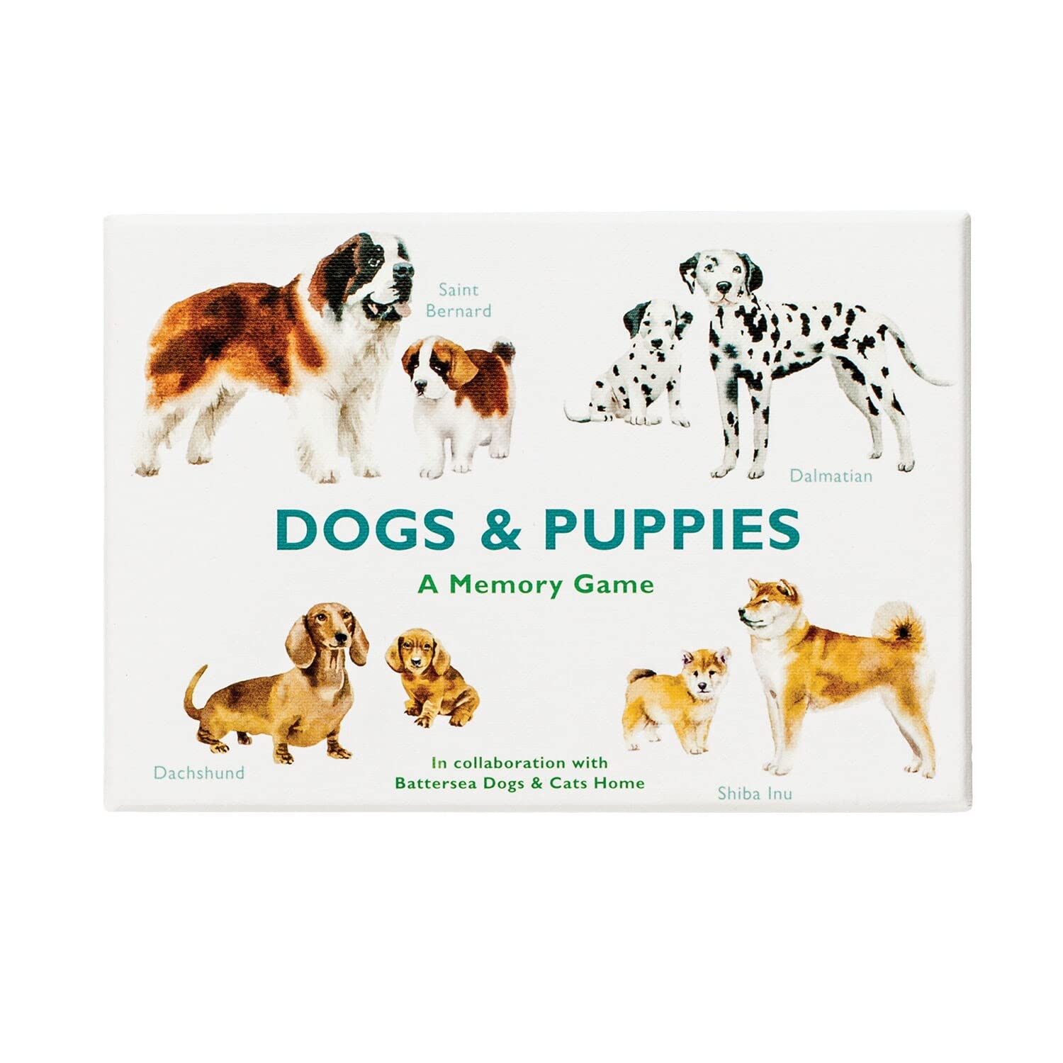 Dogs & Puppies: A Memory Game - George. Marcel 9781786272744_1
