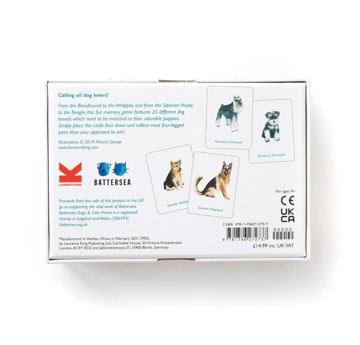 Dogs & Puppies: A Memory Game - George. Marcel 9781786272744_2