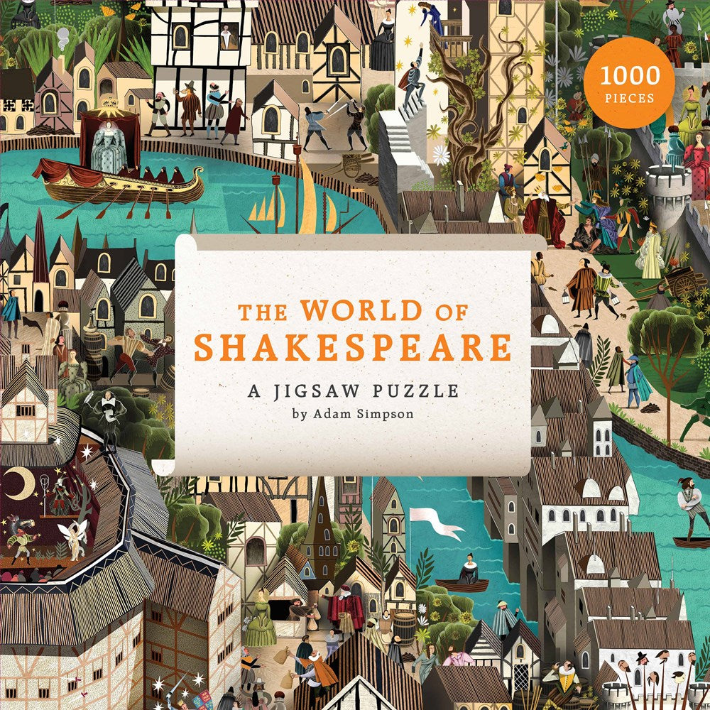 The World Of Shakespeare 1000 Piece Jigsaw Puzzle 9781786274250