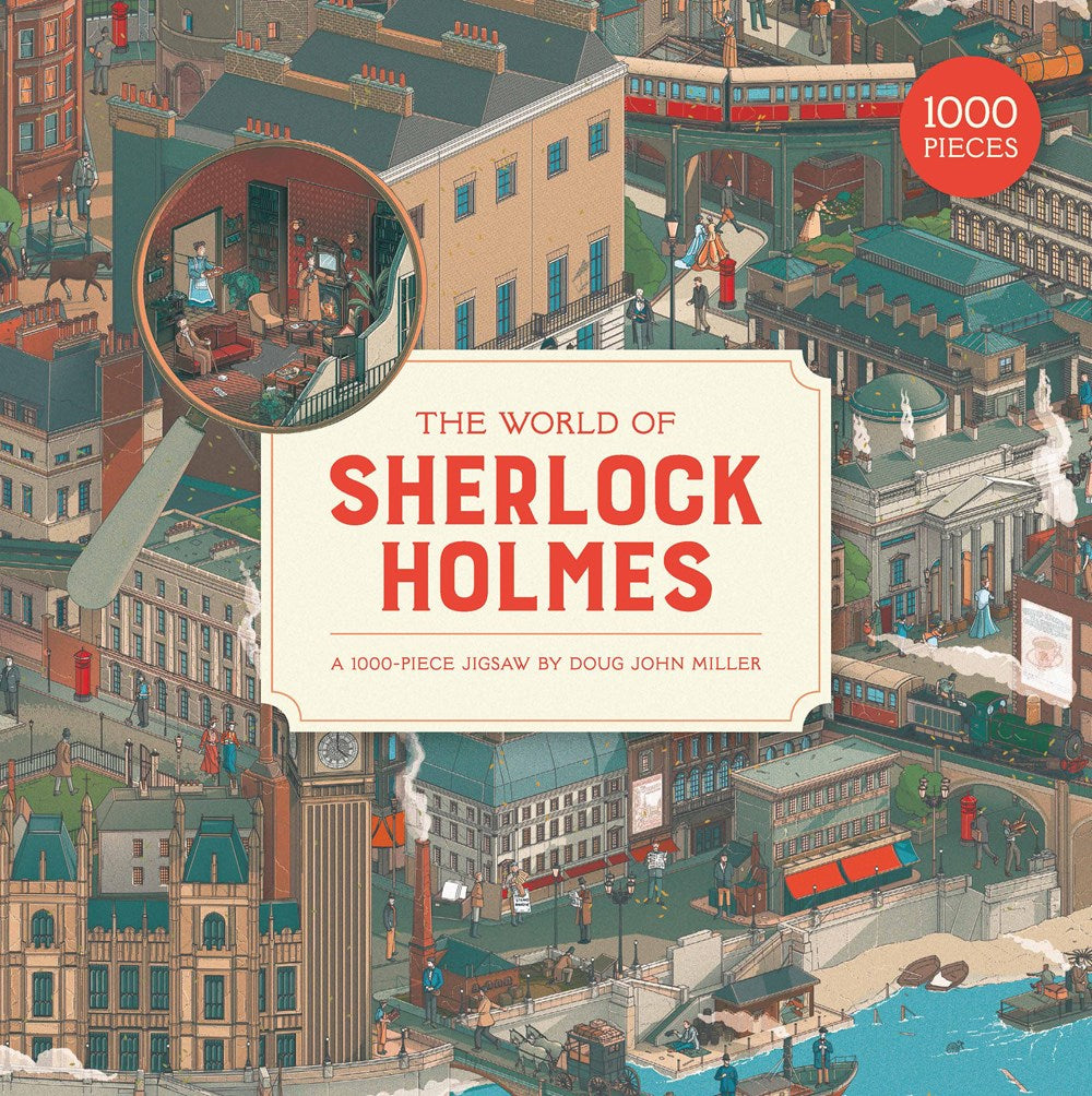 The World Of Sherlock Holmes 1000 Piece Jigsaw Puzzle 9781786277497