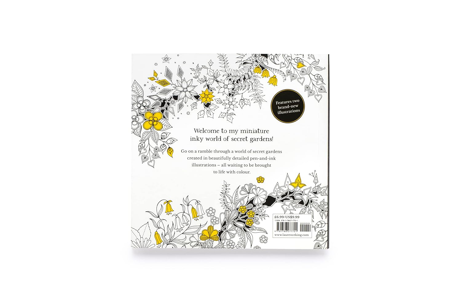 Miniature Secret Garden: A Pocket-Sized Coloring Book For Adults by Basford. Joh 9781786277701_1