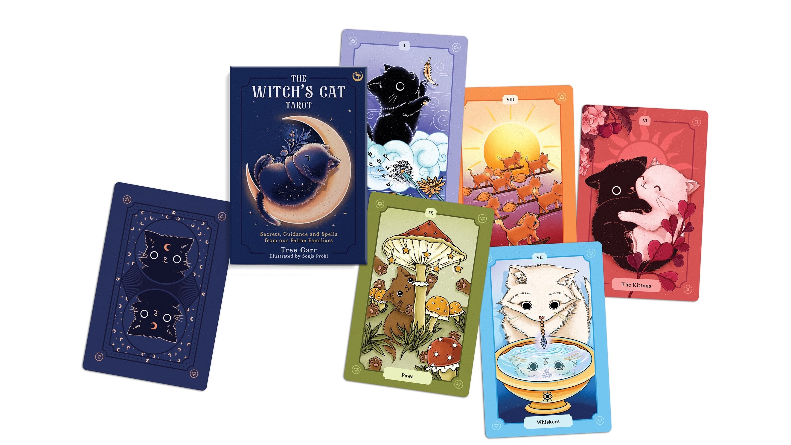 The Witch's Cat Tarot by Carr. Tree 9781786789815_1