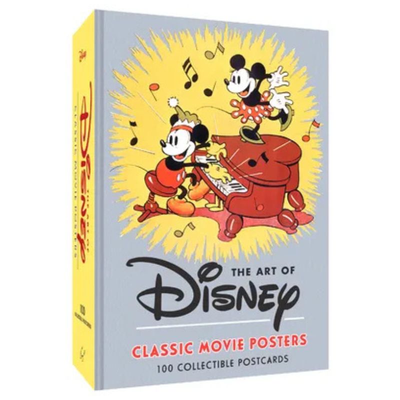 The Art Of Disney: Classic Movie Posters 100 Postcards 9781797200880