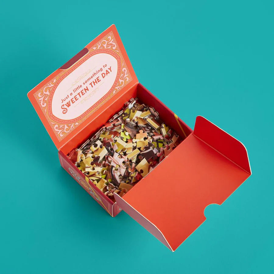 A Little Something Chocolate 150-Piece Mini Jigsaw Puzzle by Redmond. Lea 9781797202259_2