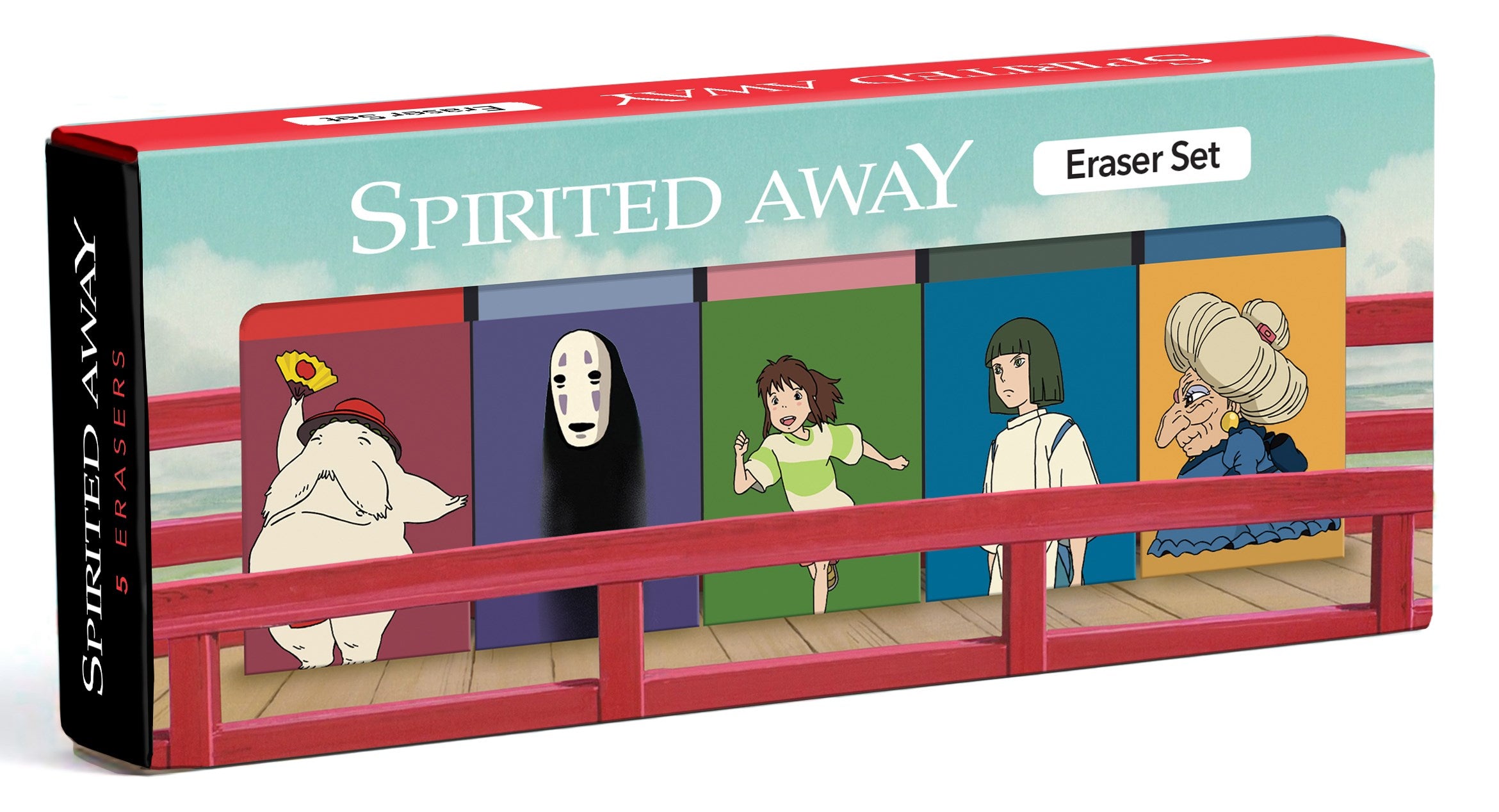 Studio Ghibli Spirited Away Erasers 50 9781797202662
