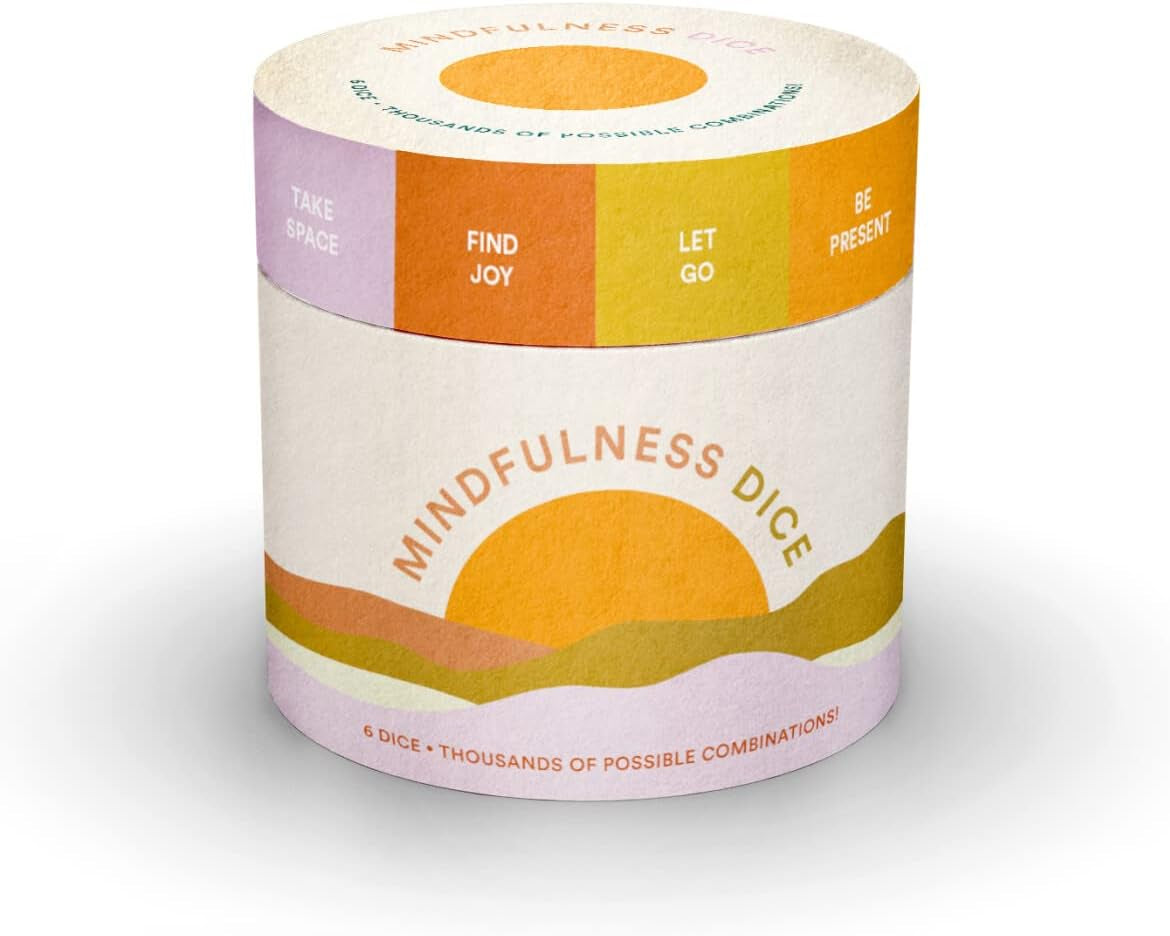 Mindfulness Dice: 6 Dice, Thousands Of Possible Combinations! by Chronicle Books 9781797204680_3