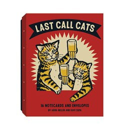 Last Call Cats Notecards: 16 Notecards and Envelopes by Miller. Arna and Zupa. Ravi 50 9781797205137