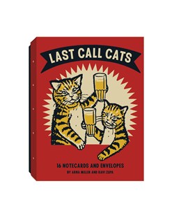 Last Call Cats Notecards: 16 Notecards and Envelopes by Miller. Arna and Zupa. Ravi 50 9781797205137