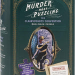 Murder Most Puzzling: The Clairvoyant's Convention 500 Piece Jigsaw Puzzle - Von 9781797209555