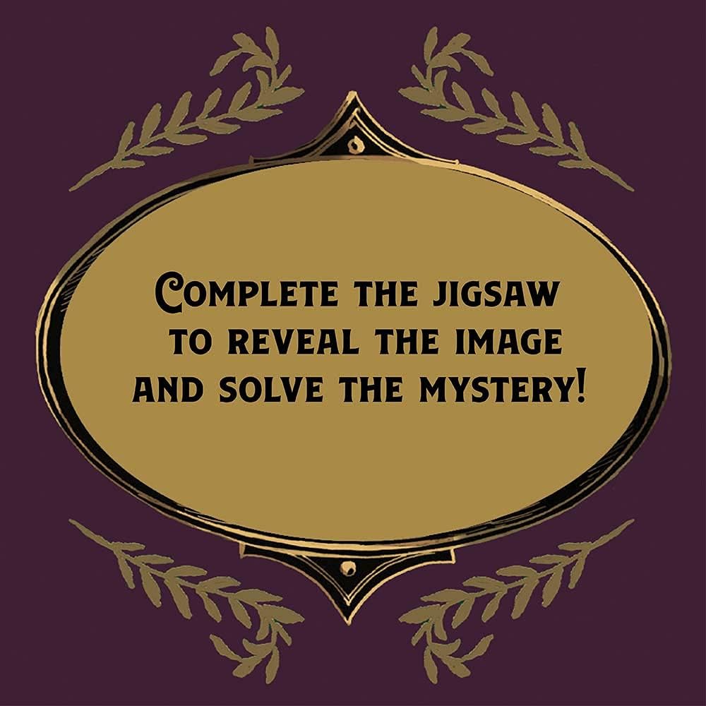 Murder Most Puzzling: The Missing Will 500 Piece Jigsaw Puzzle - Von Reiswitz. S 9781797209562_1