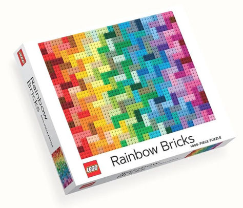 Lego Rainbow Bricks Puzzle - Lego 9781797210728