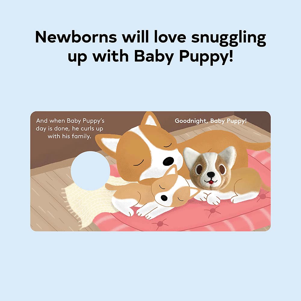 Baby Puppy: Finger Puppet Book by Chronicle Books 9781797212845_2