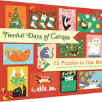 12 Puzzles In One Box: Twelve Days Of Catmas - Chronicle Books 9781797213798