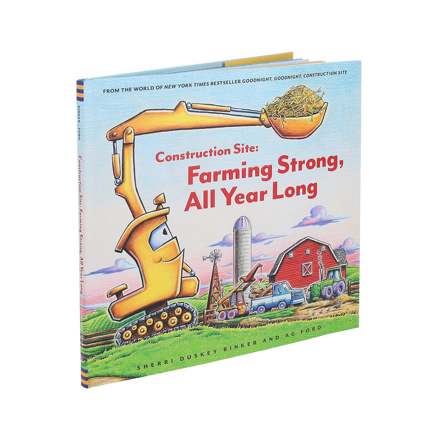 Construction Site: Farming Strong, All Year Long by Rinker. Sherri Duskey 9781797213873_2