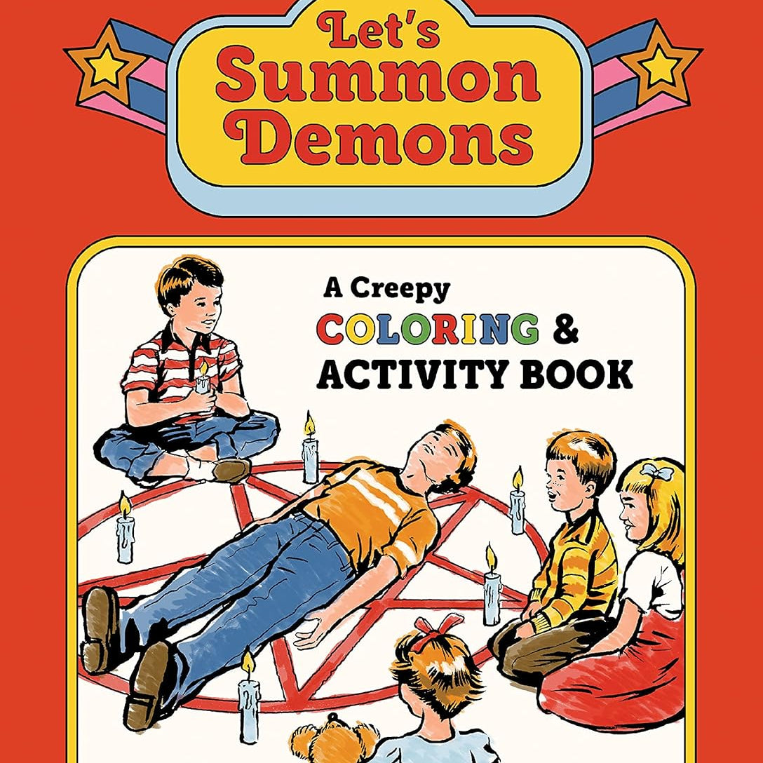 Let's Summon Demons: A Creepy Coloring & Activity Book by Rhodes. Steven 9781797214009