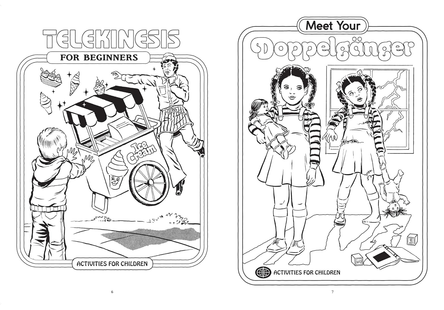 Let's Summon Demons: A Creepy Coloring & Activity Book by Rhodes. Steven 9781797214009_8