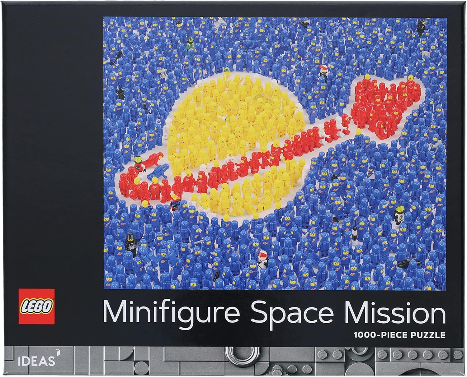 Lego Idea Minifigure Space Mission 1000 Piece Jigsaw Puzzle by Lego 9781797214146_3