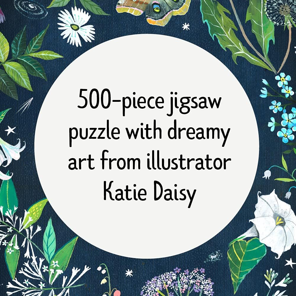 Moonflow Portable 500 Piece Jigsaw Puzzle With Canvas Pouch by Daisy. Katie 9781797216669_1