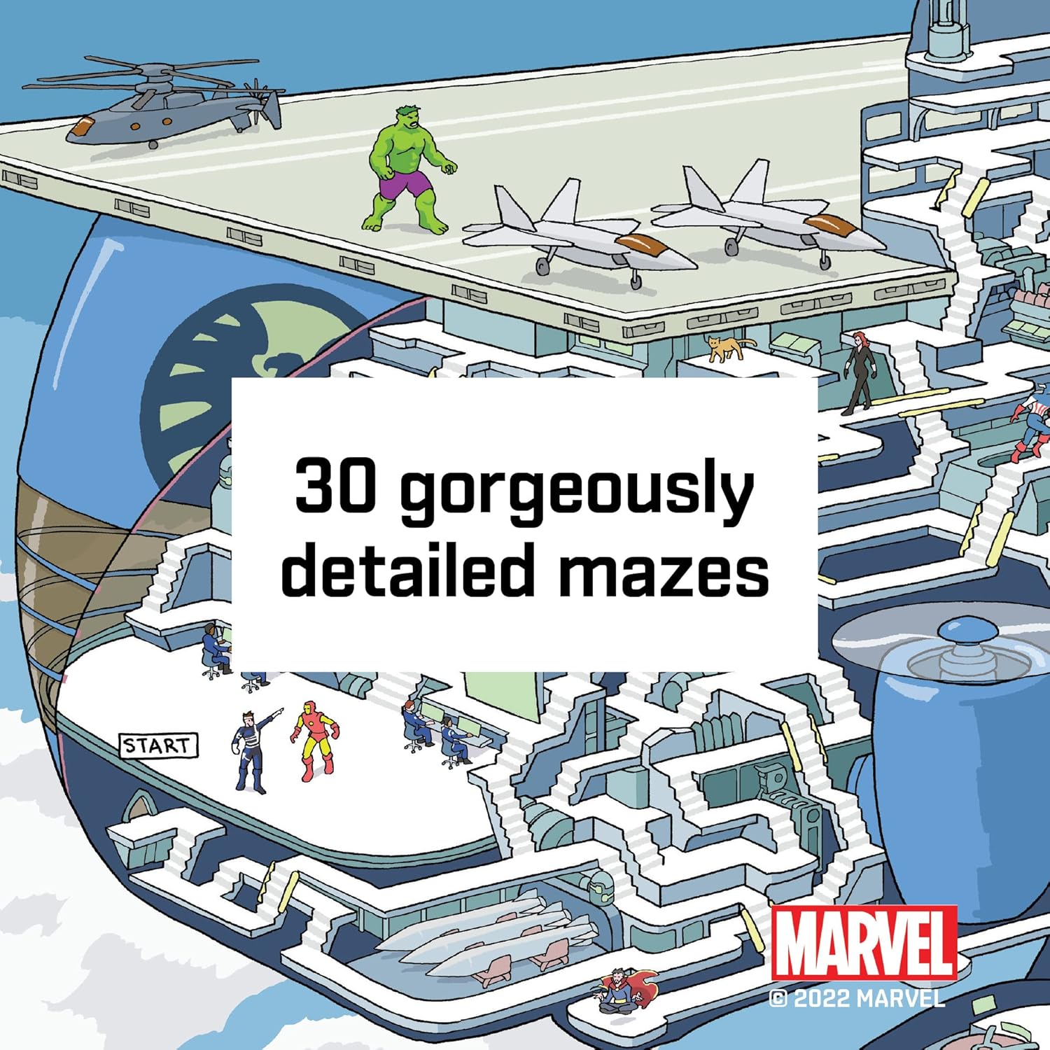 Marvel Mazes by Jackson. Sean C. 9781797217475_1