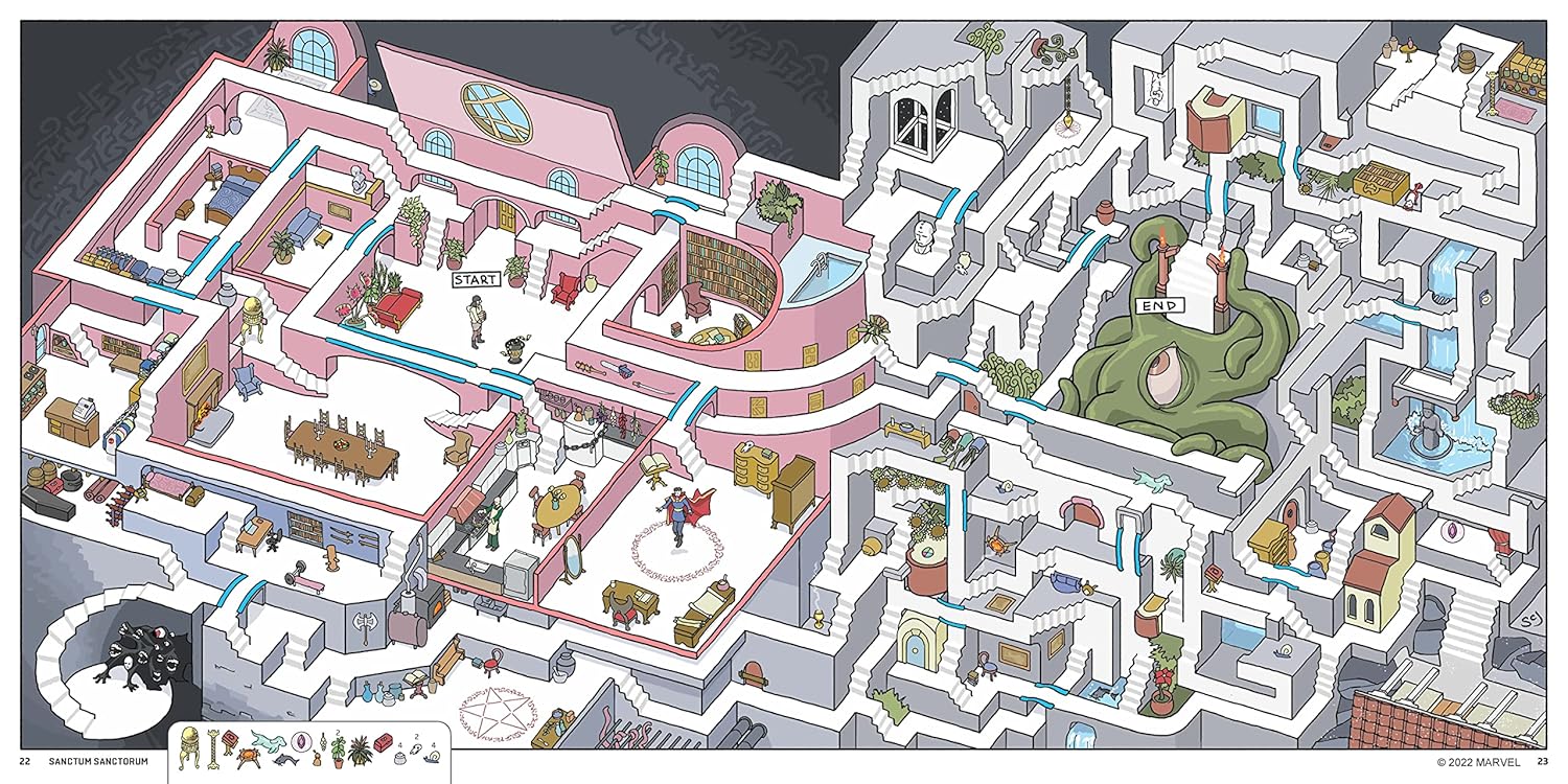 Marvel Mazes by Jackson. Sean C. 9781797217475_6