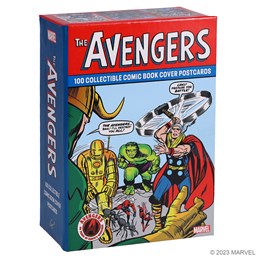 The Avengers: 100 Collectible Comic Book Cover Postcards from Marvel Entertainment 50 9781797217505