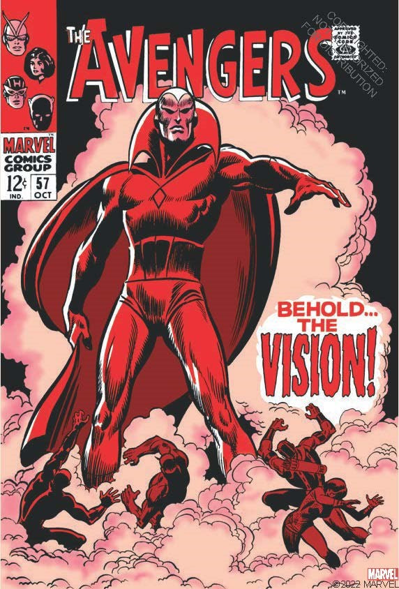 The Avengers: 100 Collectible Comic Book Cover Postcards from Marvel Entertainment 50 9781797217505_4