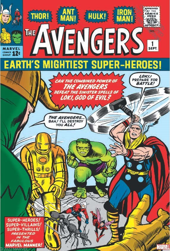 The Avengers: 100 Collectible Comic Book Cover Postcards from Marvel Entertainment 50 9781797217505_6