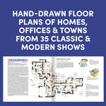 Behind The Screens: Illustrated Floor Plans & Scenes From The Best Tv Shows 9781797219431_1