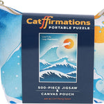 Catffirmations 500 Piece Portable Jigsaw Puzzle With Canvas Pouch by Swee 9781797219455_4