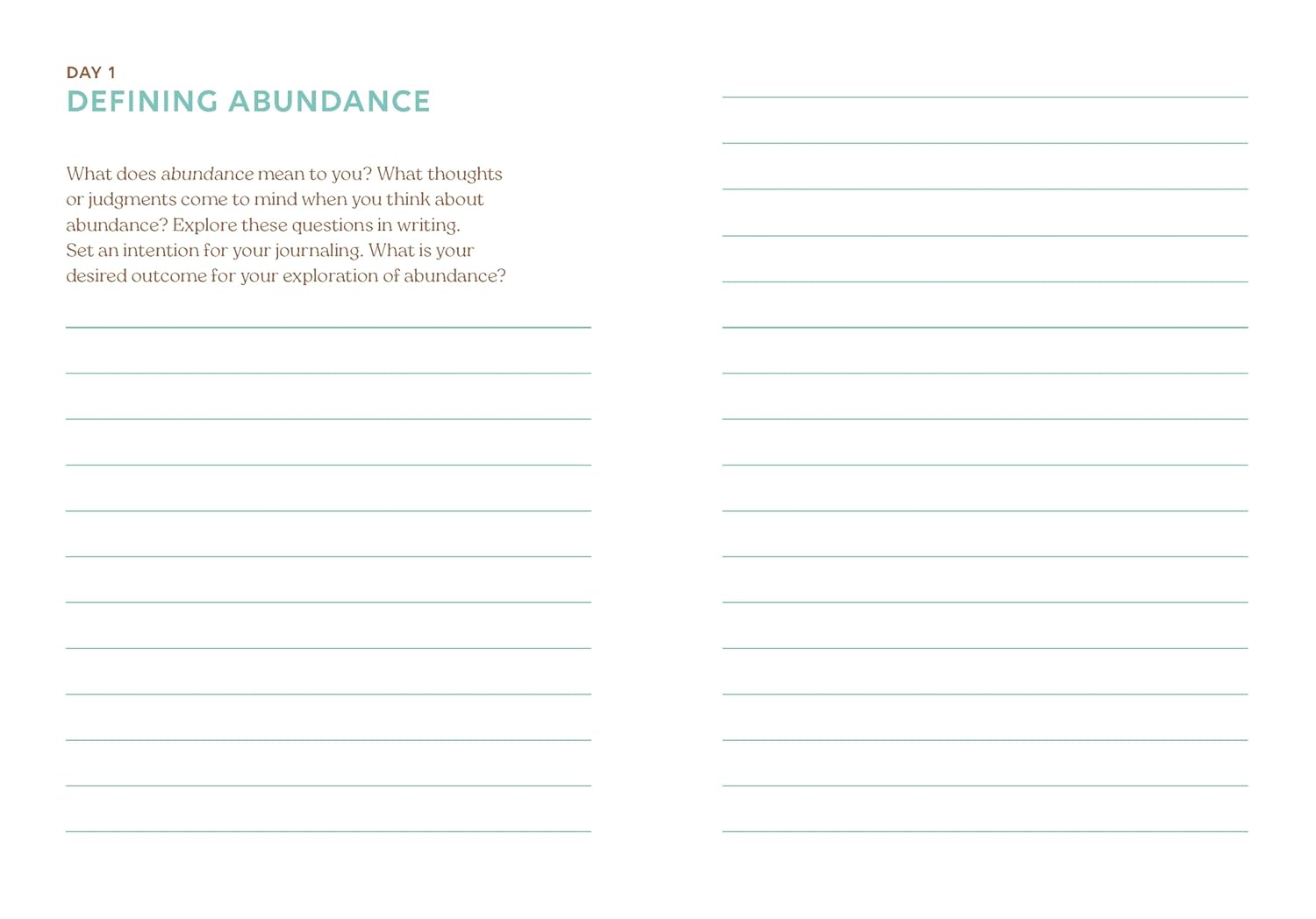 Abundance: A Guided Journal For Living A Full Life by Tennant. Michael 20 9781797221731_5