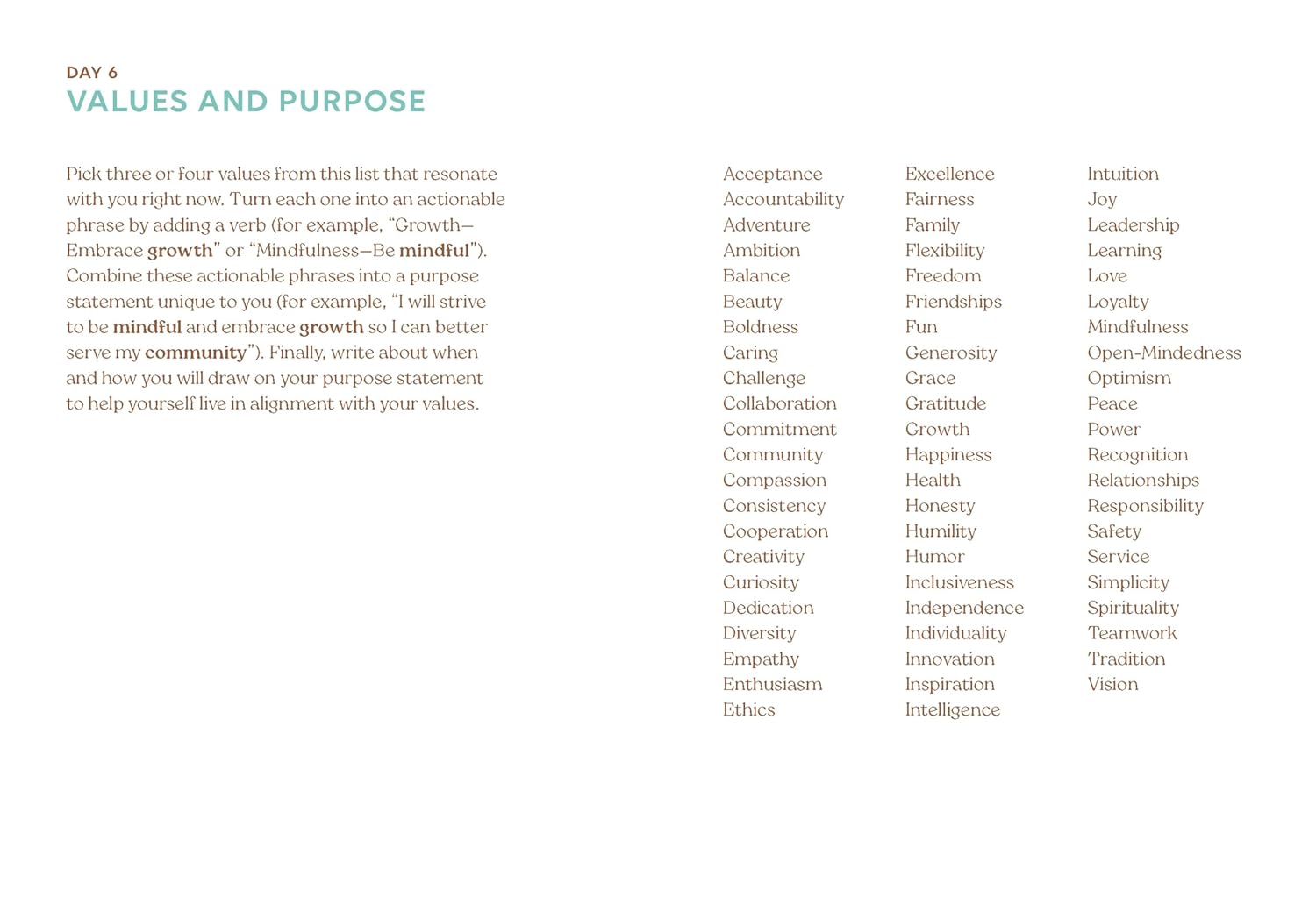 Abundance: A Guided Journal For Living A Full Life by Tennant. Michael 20 9781797221731_8
