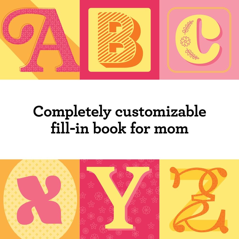 "The Fill-In A to Z of You and Me: For Mom" A Diary by Chronicle Books 20 9781797222059_1
