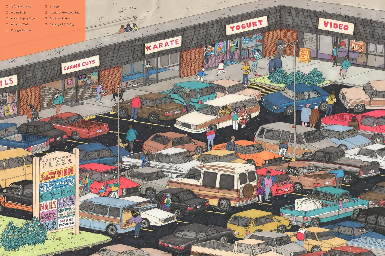 Let's Go To The Mall: An 80's Seek-And-Find by Nixon. Sally 9781797222271_4
