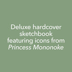 Studio Ghibli Princess Mononoke Sketchbook 9781797224473_1