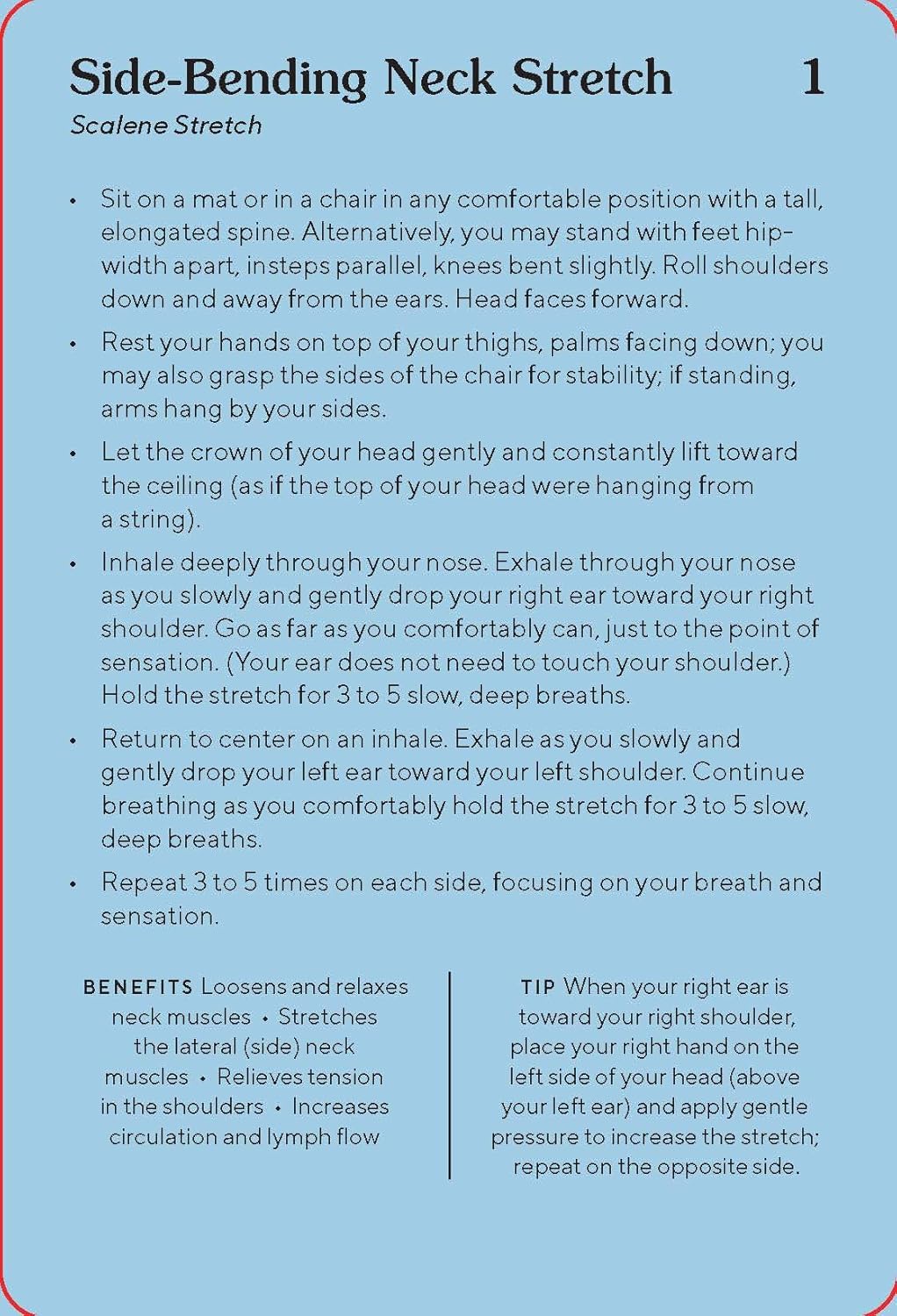 The Stretch And Breathe Deck: 60 Simple Exercises by Miller. Olivia H. 20 9781797224893_7