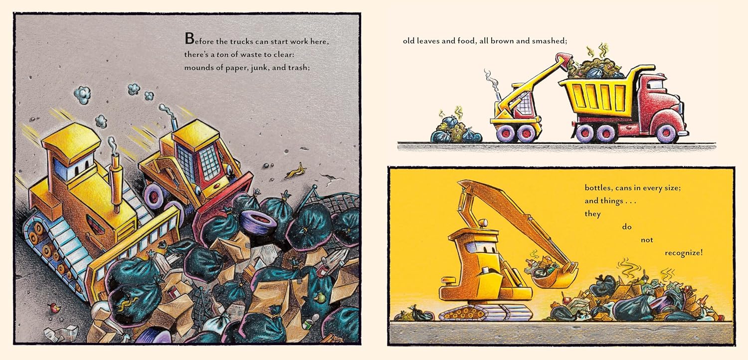 Construction Site: Garbage Crew To The Rescue! by Rinker. Sherri Duskey 9781797226552_5