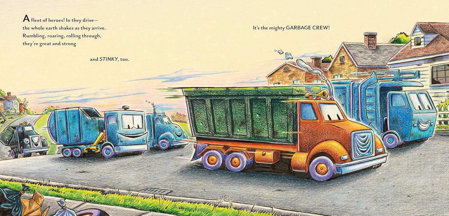 Construction Site: Garbage Crew To The Rescue! by Rinker. Sherri Duskey 9781797226552_7
