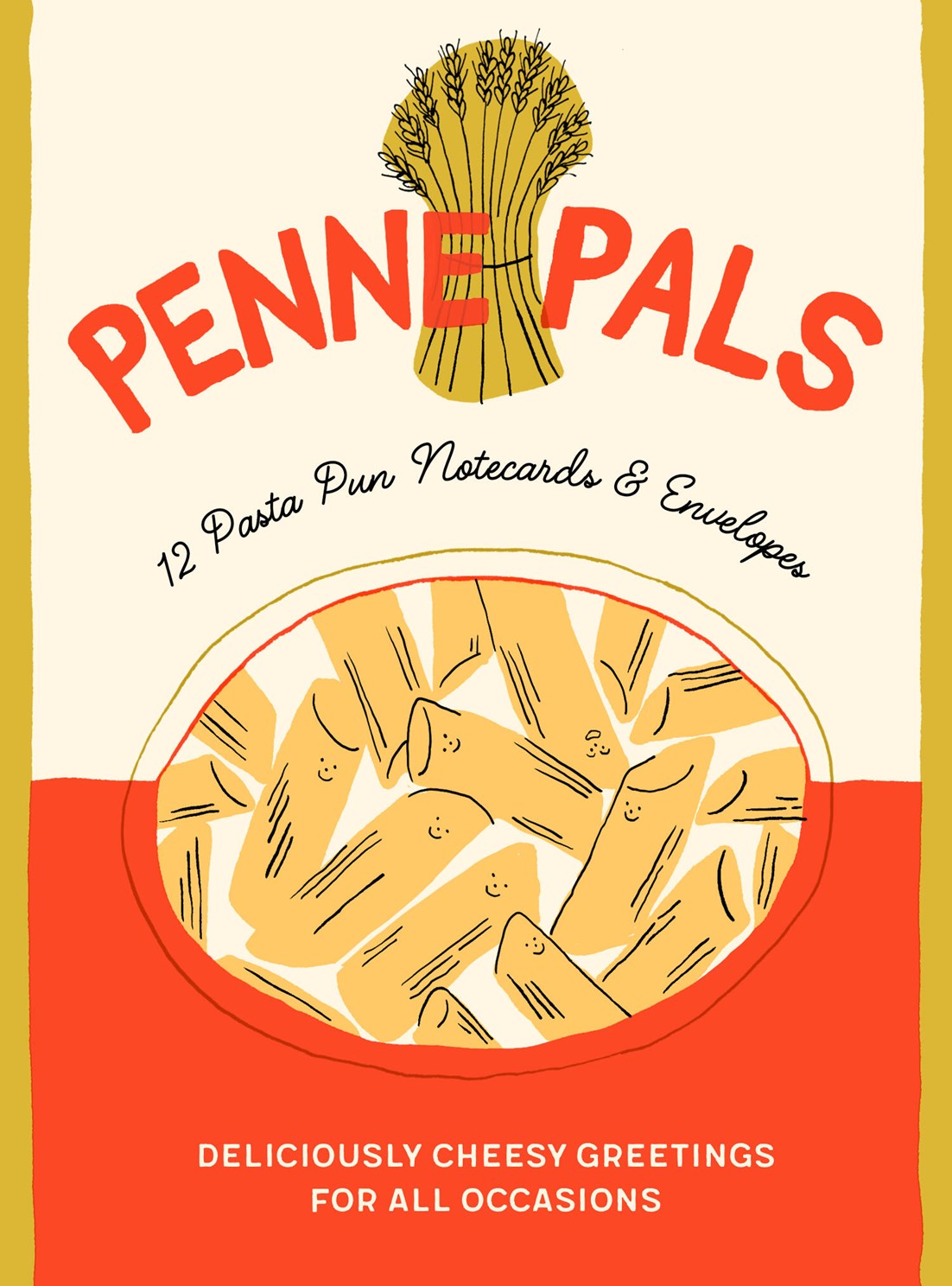 Penne Pals: 12 Pasta Pun Notecards & Envelopes 50 9781797227436