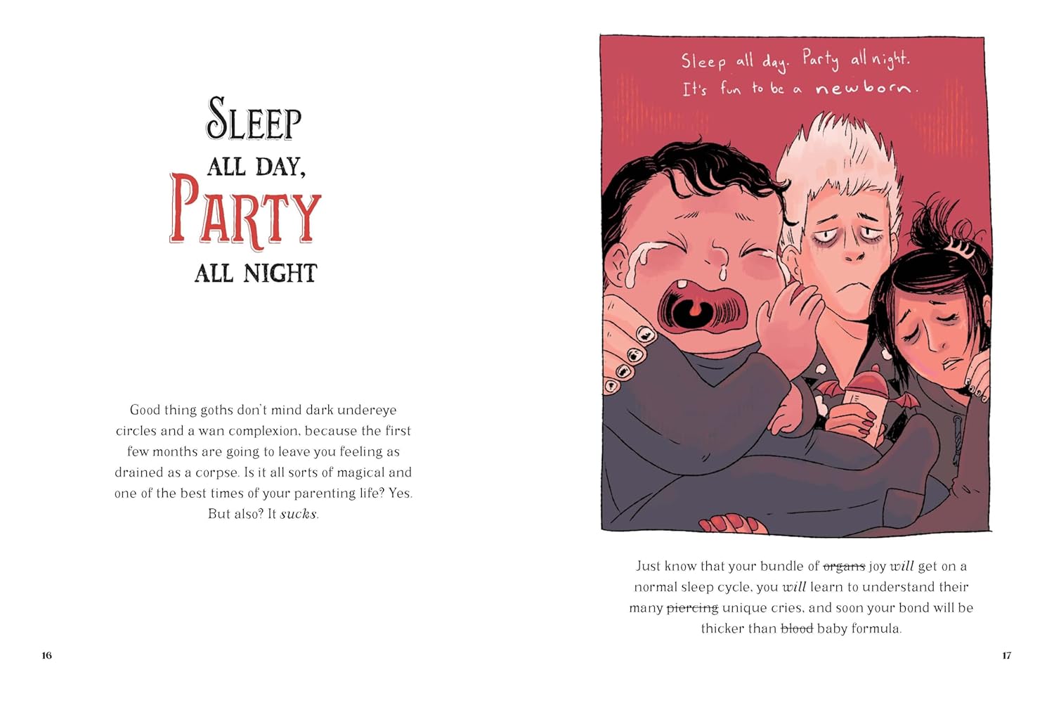 Goth Parenting: The Dark Joys Of Raising Baby Bats by Gilly. Casey 9781797229850_6