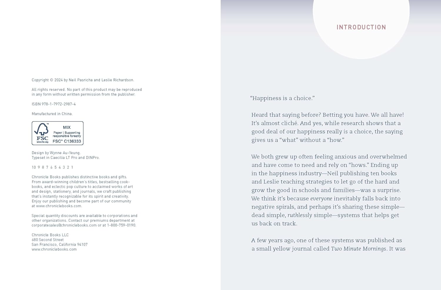 Two Minute Evenings: A Journal To Wind Down Your Day With Intention by Pasricha 20 9781797229874_4