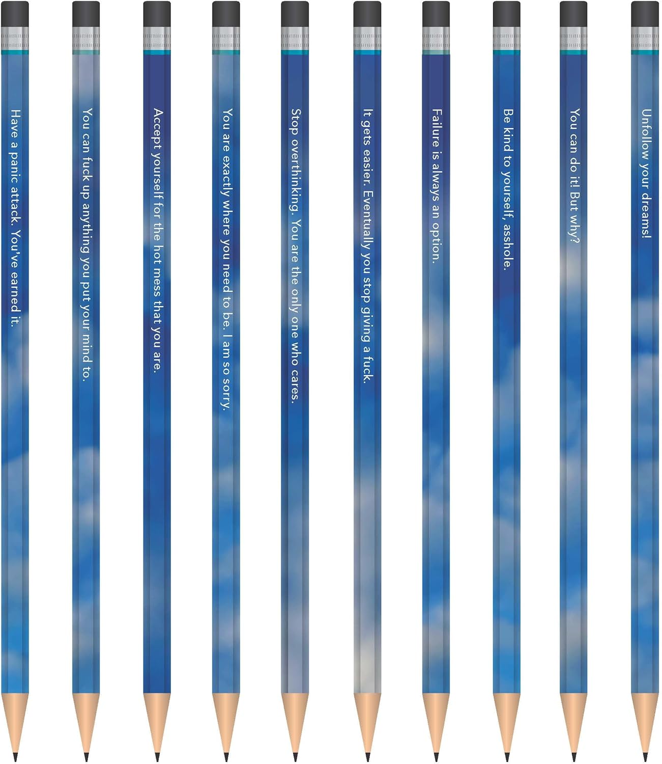 Disappointing Affirmations Pencils 9781797230061_4