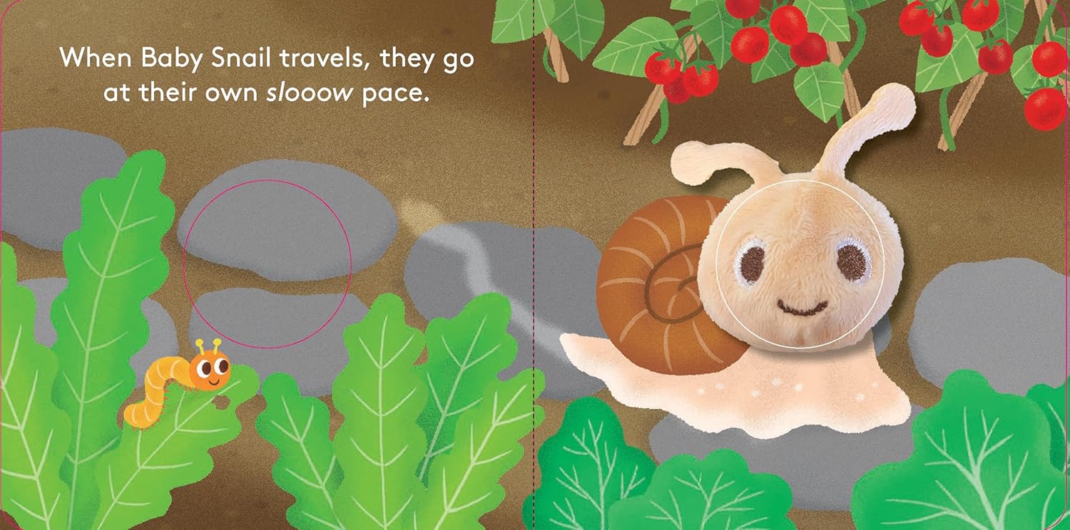 Baby Snail: Finger Puppet Book by Chronicle Books 9781797232775_4