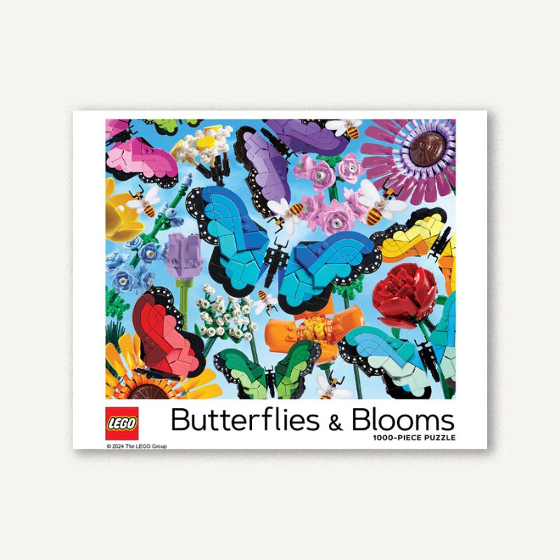 Lego Butterflies & Blooms 1000 Piece Jigsaw Puzzle - Lego 9781797233437
