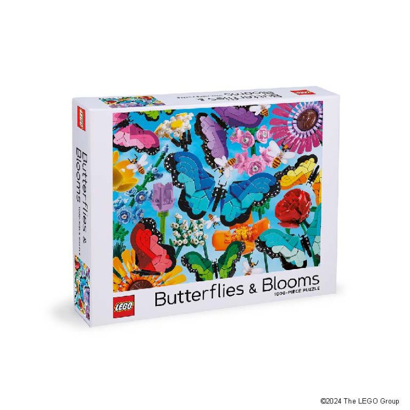 Lego Butterflies & Blooms 1000 Piece Jigsaw Puzzle - Lego 9781797233437_1